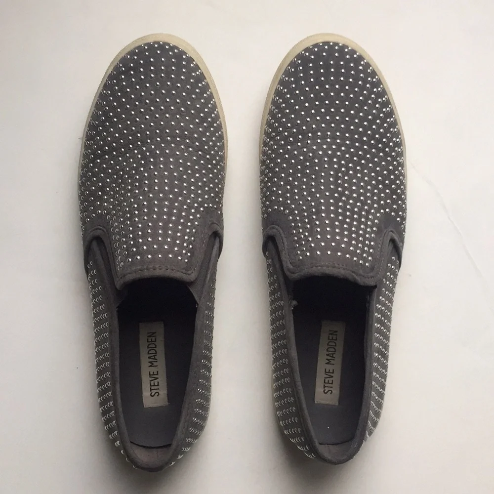 Steve Madden studded sneakers size 9.5!